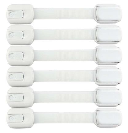 10-Pack Baby Safety Cabinet Locks | Childproof Drawers & Cupboards